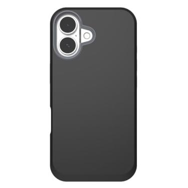 Imagem de ZAGG Capa SoHo Snap para iPhone 16 - Compatível com MagSafe, proteção contra quedas de 3 metros, infusão de grafeno, carregamento sem fio, ecológico, design de dois tons, preta