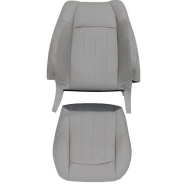 Imagem de CHICHIYANG Capa de assento superior inferior do lado do motorista à prova d'água com design adequado para Chrysler 300C 2005-2010