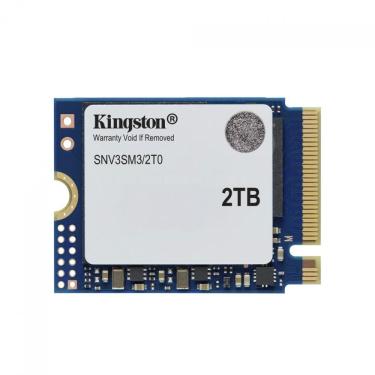 Imagem de SSD M.2 2TB Kingston NV3 - NVMe - PCIe 4.0 - Formato 2230 - Leitura 6.000MB/s - Gravação 5.000MB/s
