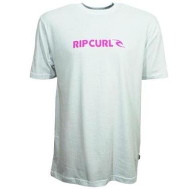 Imagem de Camiseta Rip Curl New Icon Branca Masculina-Masculino