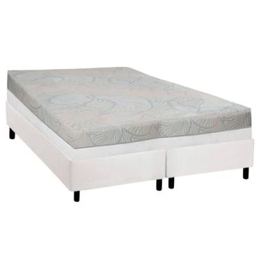 Imagem de Colchão Queen D33 Castor Espuma Visco Gel Vitagel Space Double Face 158x198x24