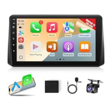 Imagem de Naifay Android 12 estéreo para carro Dodge Grand Caravan 2011-2020 Chrysler Town & Country 2011-2016 Grand Voyager 2011-2015, tela sensível ao toque de 23 cm para Dodge Grand Caravan com câmera GPS