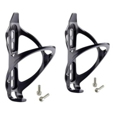 Imagem de TRUE GRIP Kit 2 Suportes De Caramanhola Garrafa Termica, Preto, Com Parafusos de Montagem