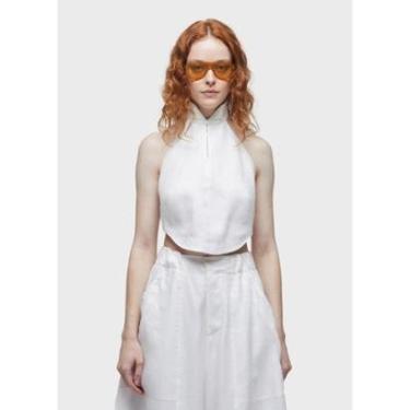 Imagem de Frente unica gola crochê OSKLEN-Feminino