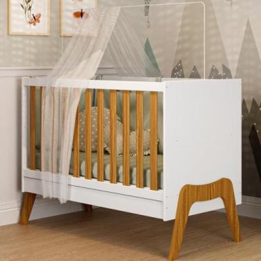 Imagem de Berço Americano Multifuncional Mini Cama 5 em 1 Arco Retrô - Faura, Am