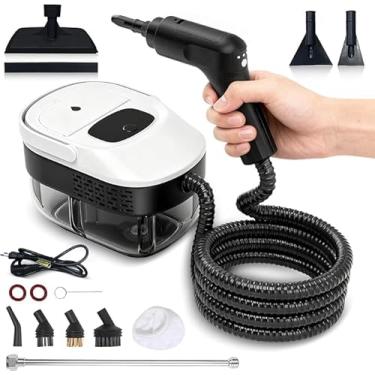 Imagem de Vaporizador e Higienizador Vapor, Limpador A Vapor Pressurizado de Alta Temperatura Portátil 2500W Tanque Portátil de 110V 1600Ml para Carro de Banheiro de Cozinha (Branco) LP-060 – Boss Store7