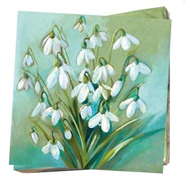 Imagem de Guardanapos florais 20-ct 13x13 para decoupage guardanapos bonitos de flores guardanapos de dia das mães guardanapos de primavera guardanapos decorativos de papel floral guardanapos de papel almoço