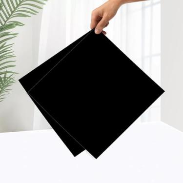 Imagem de Lareko Azulejos de vinil adesivos autoadesivos de mármore preto, 20 azulejos - 30,5 x 30,5 cm, azulejos adesivos de vinil autoadesivos à prova d'água, piso laminado para Kichen, banheiro, sala de