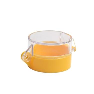 Imagem de XNWKF 5 conjuntos de capa protetora de botão de parada de emergência, interruptor que evita mau funcionamento, assento protetor de cabeça de cogumelo de emergência amarelo de 22 mm (55 x 37 mm, 25 mm)