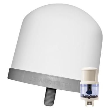 Imagem de Filtro de água de cerâmica NiKKEN PiMag 1364 para dispensador de água por gravidade Aqua Pour 1360, pré-filtro de cerâmica durável para sistema de filtragem de produtos Nikken, ajuda a reduzir