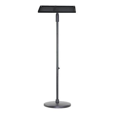 Imagem de SFOIMO Suporte de projetor com altura ajustável de até 128 cm com tamanho de placa de 38 cm a 28 cm para uso em estúdio, suporte de projetor