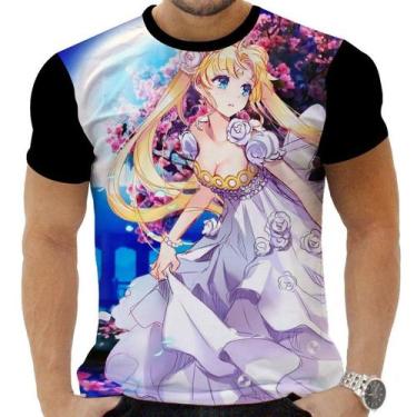 Imagem de Camiseta Camisa Personalizada Anime Clássico Mágico Sailor Moon 08 - Z