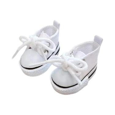 Imagem de Roupa De Boneca Labubu De 17cm: Camisa De Verão E Jeans Rasgado  Look 