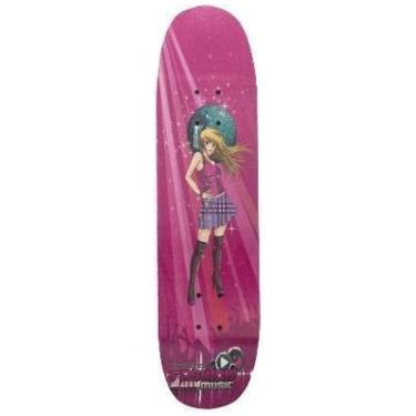 Imagem de Skate Fashion Rosa Simples - Fenix Skr-0031S