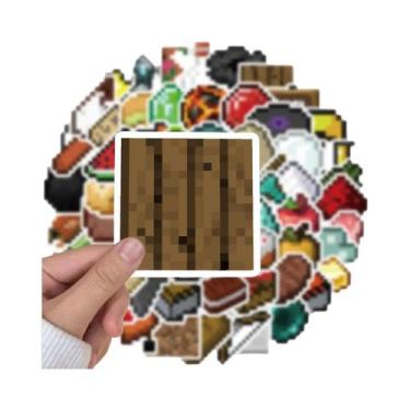 Imagem de Adesivos Criativos À Prova d'Água Para Jogos De Pixel, 70-140 Peças Pa