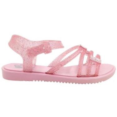 Imagem de Sandália Infantil Barbie Grendene Com Estojo Feminina-Feminino