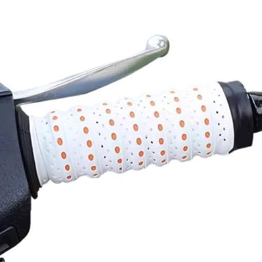 Imagem de Manoplas Para Motocicleta - Coberturas Adesivas Antiderrapantes Com Absorção de Impacto - Pegas Para Guiador de Moto,Para Scooter Veículo Cruiser Bicicleta Máquina de Neve
