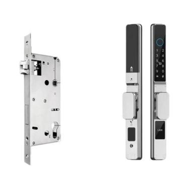 Imagem de Fechadura Inteligente Biométrica Slim À Prova d'Água Com Impressão Dig