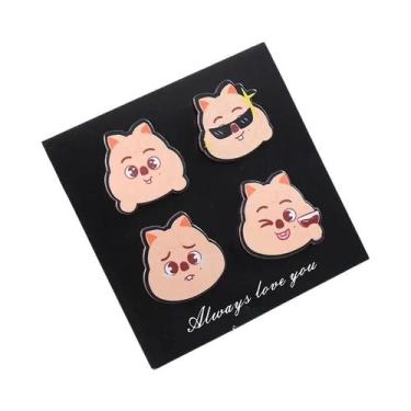 Imagem de Conjunto De Broches De PVC SKZOO Da Última Edição Popular Da Coreia Co