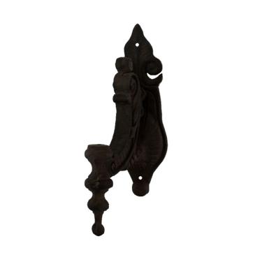 Imagem de Suporte Lampião Sitio Fazenda Ferro Fundido Pequeno 13X35Cm