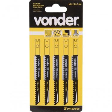 Imagem de Lâmina Serra Tico-tico Aço Carbono Vd 111c 8dpp Univ Vonder