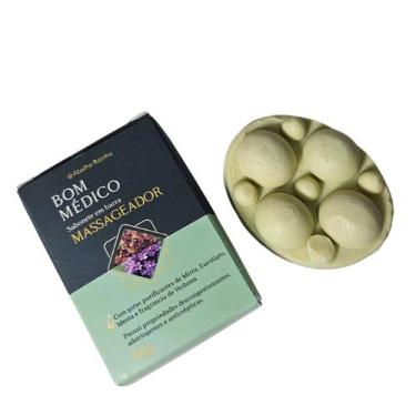 Imagem de Sabonete em Barra Massageador Bom Médico Abelha Rainha 90g