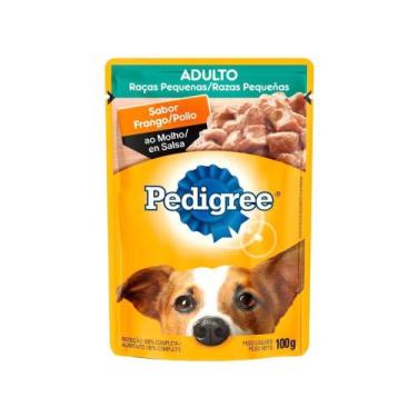 Imagem de Ração Úmida para Cachorro Adulto Sachê - Pedigree Frango ao Molho 100g