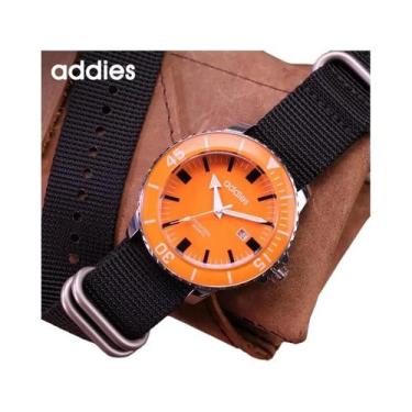 Imagem de Relógio Analógico Esportivo Masculino À Prova D'água 50m ADDIES Com Ca