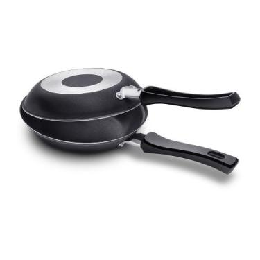 Imagem de Omeleteira Frigideira Dupla Antiaderente 18cm - ABC