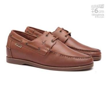 Imagem de Deckshoes Samello Elevator Ancora Masculino Couro-Masculino