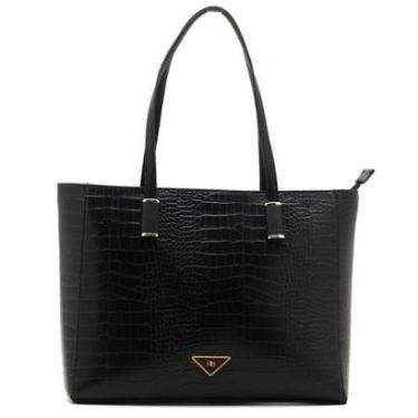 Imagem de Bolsa Feminina Rafitthy Grande de Ombro Croco 28.15243-Feminino