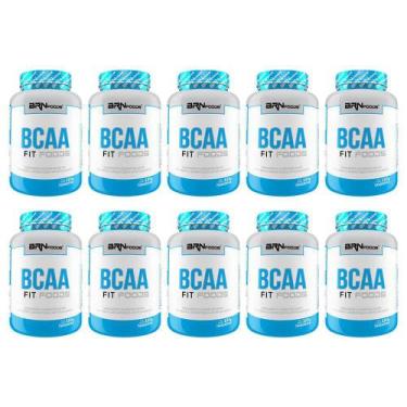 Imagem de Kit 10X Bcaa 100G - Brnfoods - Br Nutrition Foods, Bcaa, Bcaa, 100 g, 