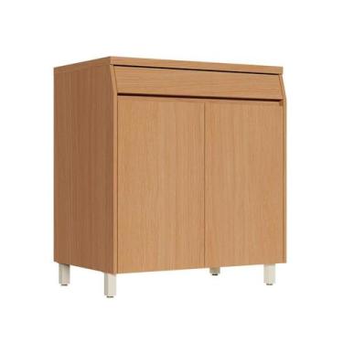 Imagem de Balcão de Cozinha com Tampo Simone Mendes 100% MDF 2 Portas 1 Gaveta C