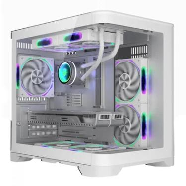 Imagem de PC Gamer Ryzen 5 4500, Rx 6600, 16gb Ddr4, SSD Nvme 500gb, 600w 80 Plus, PCcrv23-e