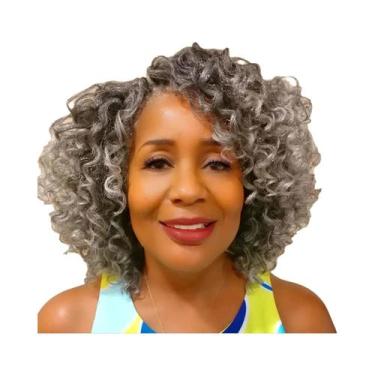 Imagem de Extensões De Cabelo Sintético Curto GoGo Curl Para Mulheres, Ondas De 