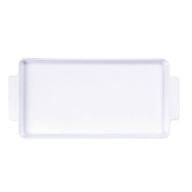 Imagem de Travessa Retangular Porcelana com Alças 24x13cm Tramontina Maria Augusta Sobremesa