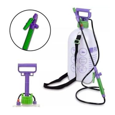 Imagem de Pulverizador Borrifador Manual Costal 5l Palisad 647408, 5L