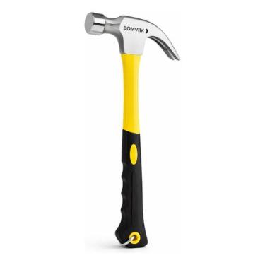 Imagem de Martelo Profissional Unha Cabo Emborrachado Reforçado 27cm - BOMVINK