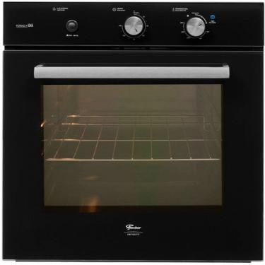 Imagem de Forno a Gás de Embutir 78 Litros Fischer Infinity com Grill Preto 36450