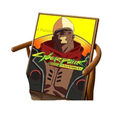 Imagem de Pôster De Anime Cyberpunk Edgerunners, Adesivo De Papel À Prova d'Água