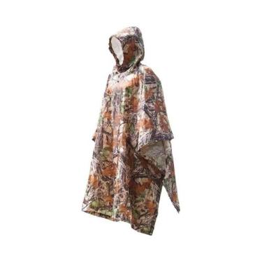 Imagem de Capa De Chuva Unissex Impermeável Com Capuz 3 Em 1, Jaqueta Poncho Par