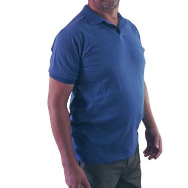 Imagem de Camisa Gola Polo Masculina Listrada Manga Curta - Estilo Clássico, Conforto e Qualidade em uma Só Peça!