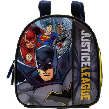 Imagem de Lancheira Liga Da Justiça R2 9524 Xeryus, Poliéster, Batman