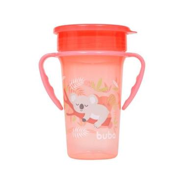 Imagem de Copo de Transição Infantil Treinamento para Bebê Buba 300ml Com Alça R