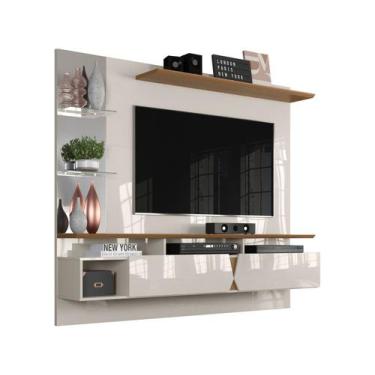 Imagem de Painel Suspenso Intense Lukaliam P/TV Até 55 Polegadas Off White Damas