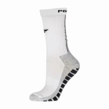 Imagem de Meia Penalty Grip, Bco, Pto, 34-38