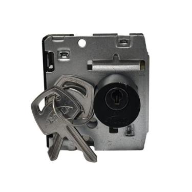 Imagem de Fechadura Arouca para Porta de Vidro de Correr Bico Preta 2189B EP