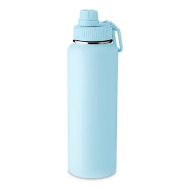 Imagem de Garrafa Térmica com Alça e Bico 1,2L para Bebidas Quentes Ou Frias em Aço Inox Parede D...