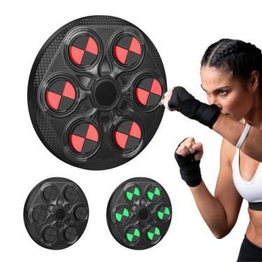 Imagem de Máquina de Boxe Eletrônica Musical Inteligente Bluetooth USB com Sensores Luminosos Pre...