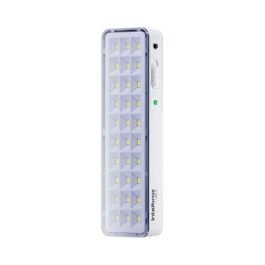 Imagem de Luminária de Emergência LEA 31 com 30 LEDS e Autonomia Até 4 Horas Branco Intelbras